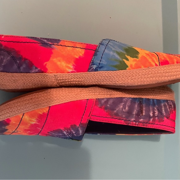 Mia Amore Multi color tye dyed Espadrilles - Picture 4 of 6
